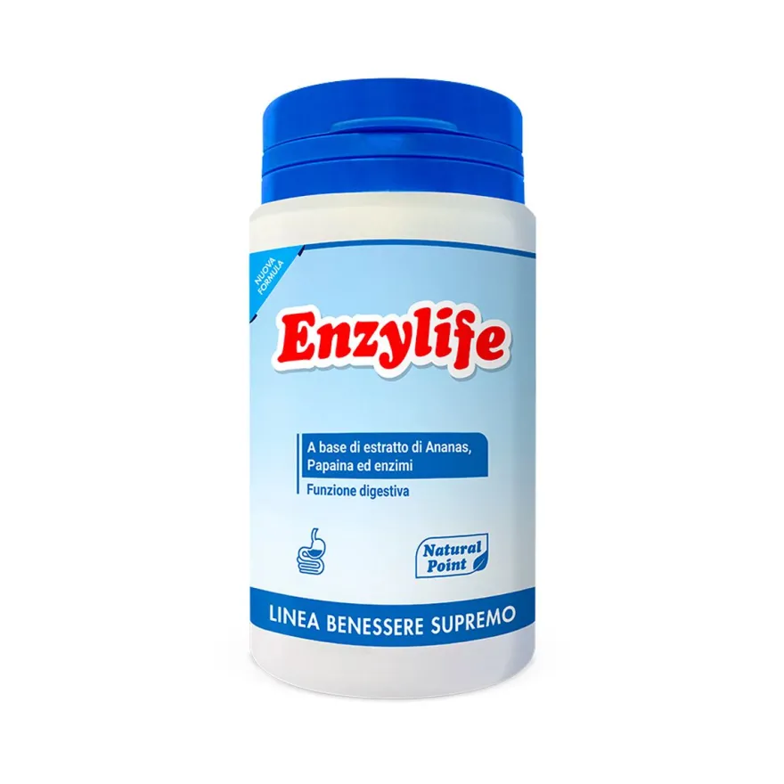 Enzylife Integratore Digestione 90 Capsule