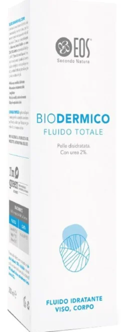 Eos Biodermico Fluido Totale Pelle Disidratata Urea 2% Idratante Viso Corpo 200ml