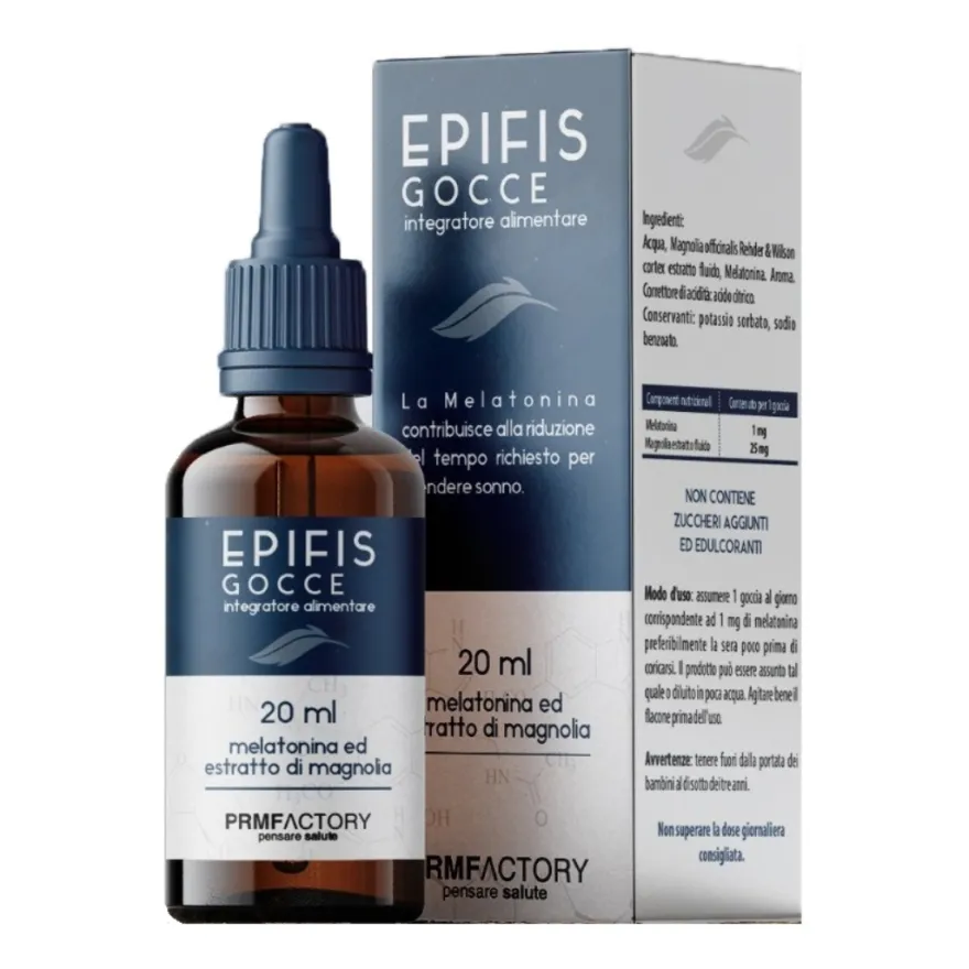 Epifis Gocce Integratore Per Sonno Con Melatonina 20ml