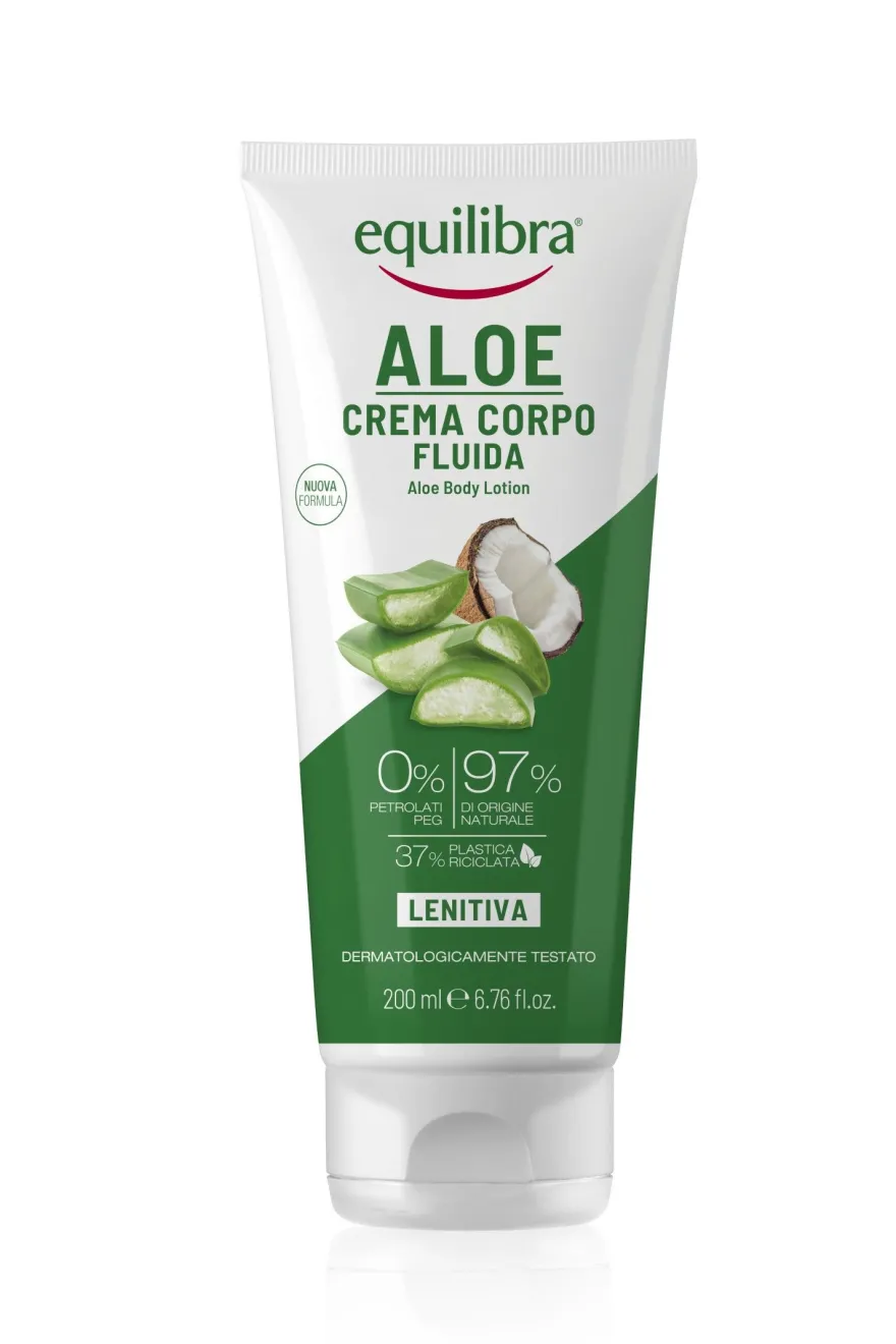 Equilibra Aloe Crema Corpo Fluida Lenitiva 200ml