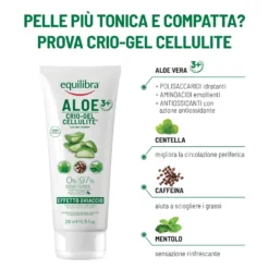 Equilibra Aloe Crio-gel Cellulite Effetto Ghiaccio 200ml