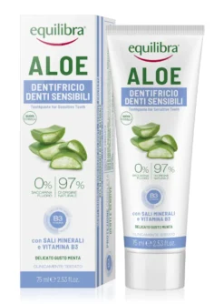 Equilibra Aloe Dentifricio Denti Sensibili 75ml