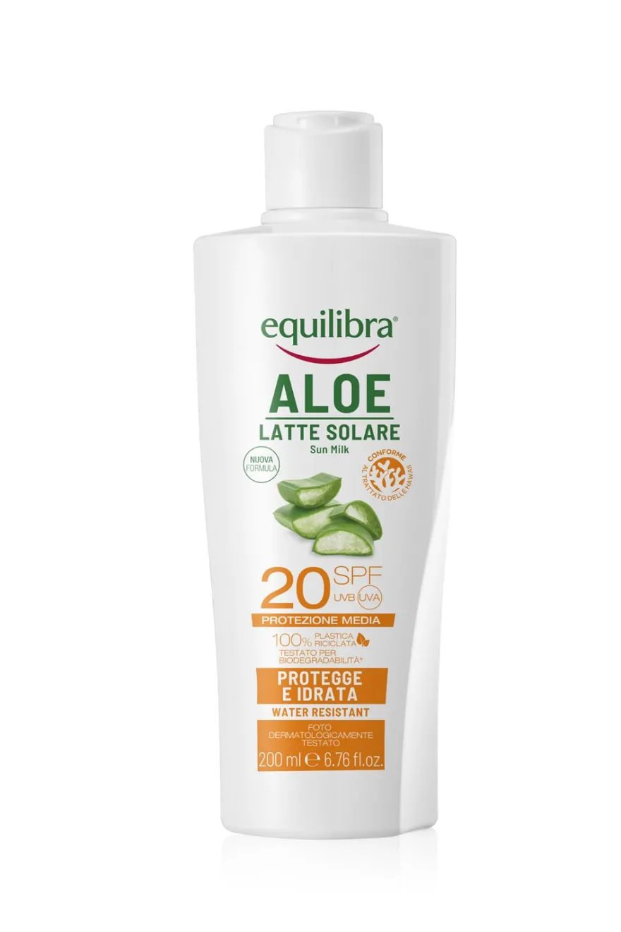 Equilibra Aloe Latte Solare Spf20 240ml