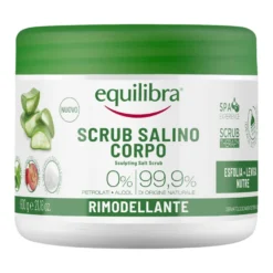 Equilibra Aloe Scrub Salino Corpo Rimodellante 600g