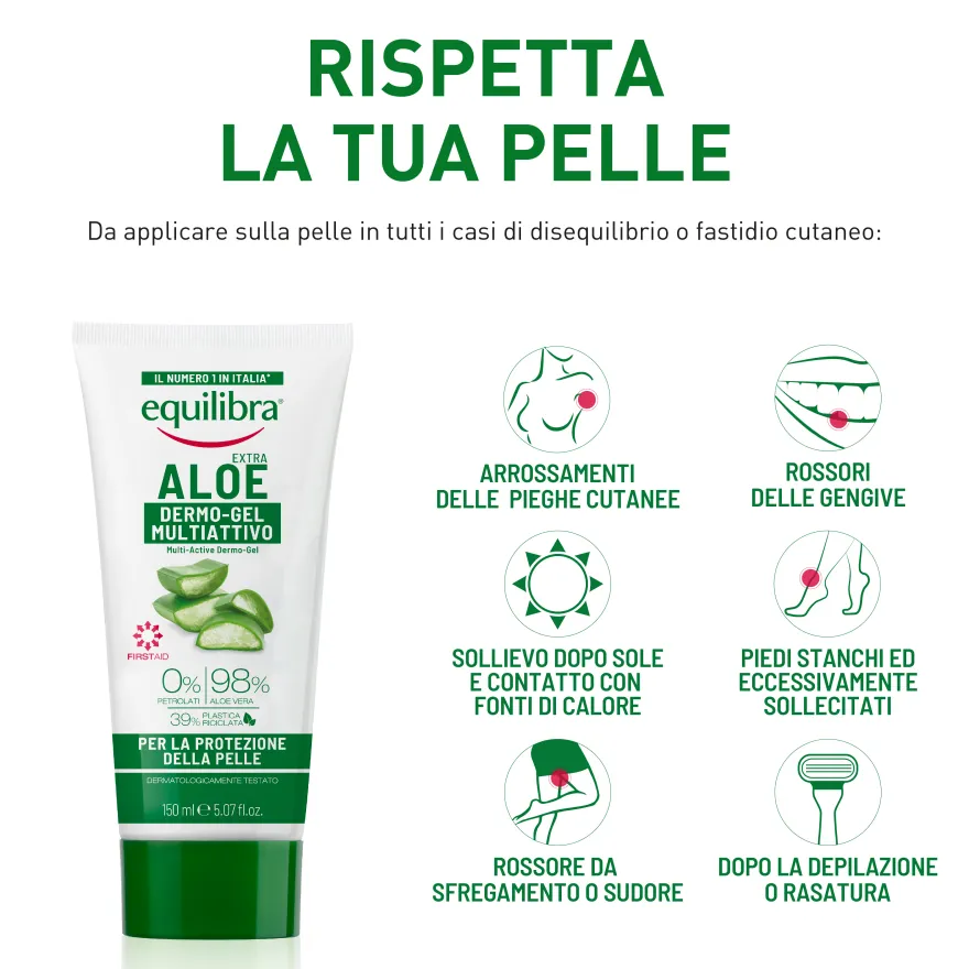 Equilibra Aloe Vera Dermo Gel Multiattivo 75ml