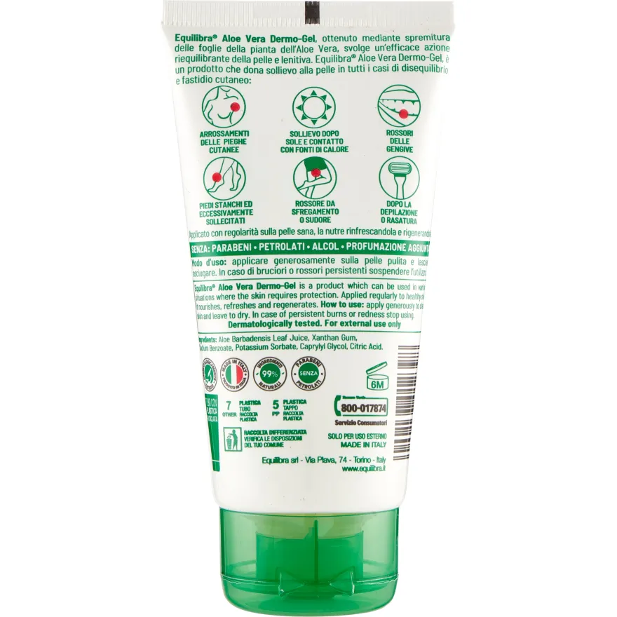 Equilibra Aloe Vera Dermo Gel Multiattivo 75ml