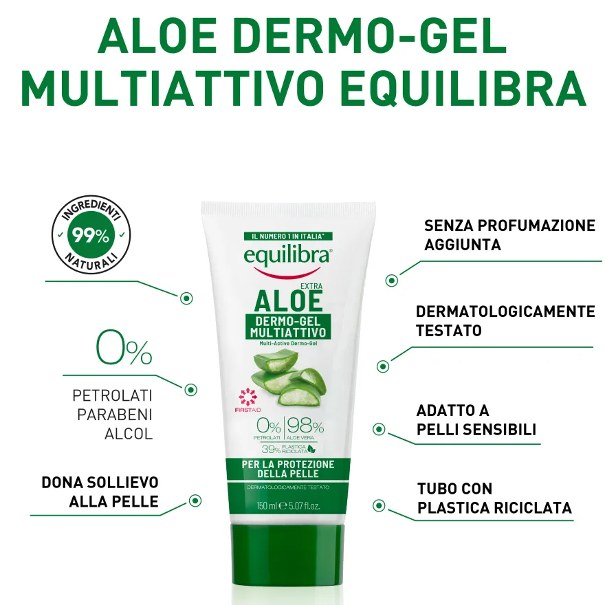 Equilibra Aloe Vera Dermo Gel Multiattivo 75ml