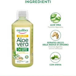 Equilibra Aloe Vera Digest Integratore Digestione 1l