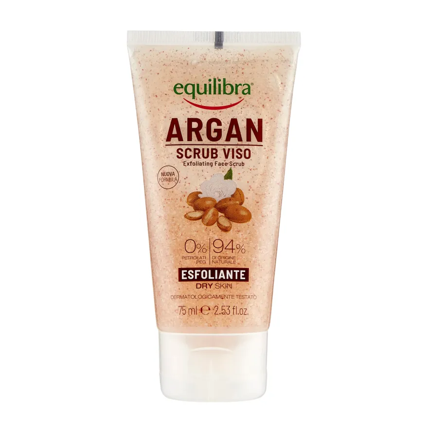 Equilibra Argan Scrub Viso Esfoliante 75ml