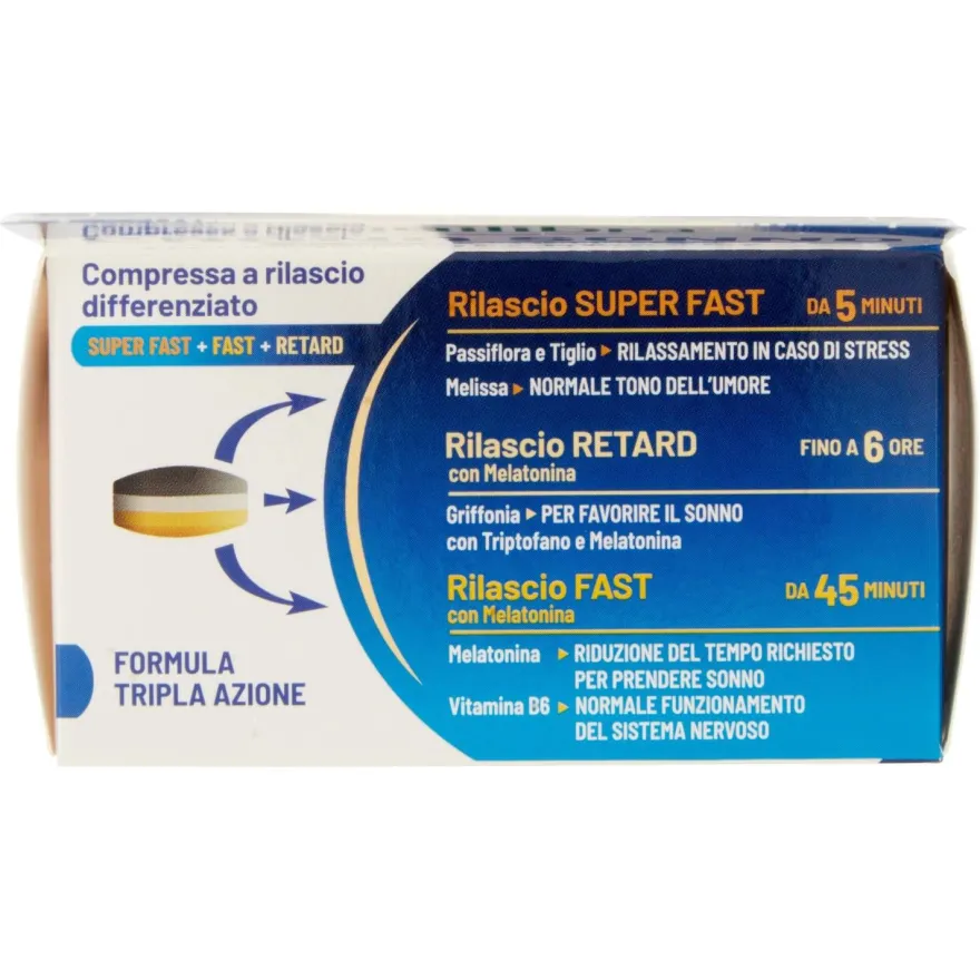 Equilibra Crono Sonno Integratore Melatonina 30 Compresse