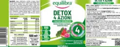 Equilibra Detox 4 Azioni Integratore Depurativo 500ml