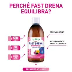 Equilibra Fast Drena Integratore Drenante 500ml