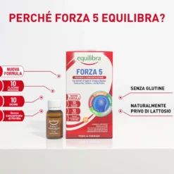Equilibra Forza 5 Integratore Memoria 10 Flaconcini
