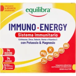 Equilibra Immuno Energy Integratore Potassio E Magnesio 14 Bustine Monodose