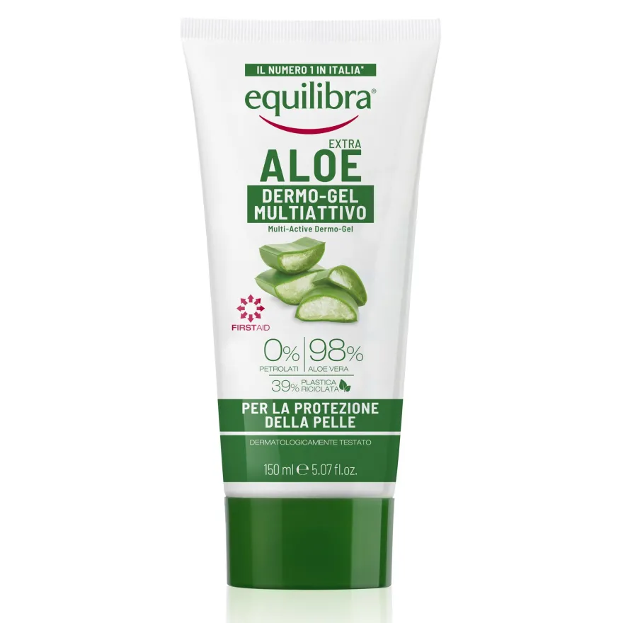 Equilibra Kit Corpo Aloe Lenitivo Dermo Gel 150ml + Dermo Doccia 150ml