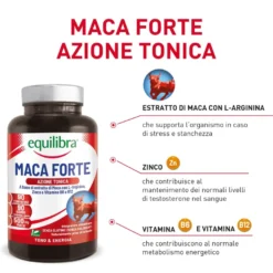 Equilibra Maca Forte Integratore Tono E Energia 90 Compresse