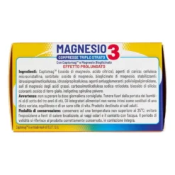 Equilibra Magnesio Compresse Triplo Strato Integratore Energia E Stanchezza 30 Compresse