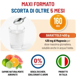 Equilibra Magnesio+ Zero Integratore Stanchezza 400g