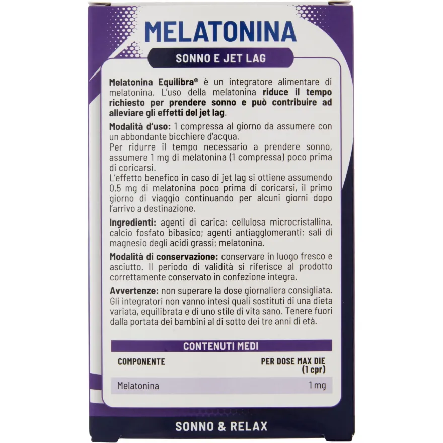 Equilibra Melatonina 75 Compresse