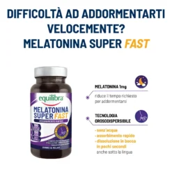 Equilibra Melatonina Super Fast 180 Compresse
