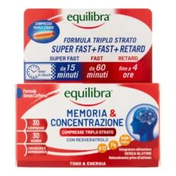 Equilibra Memoria E Concentrazione 30 Compresse Triplo Strato