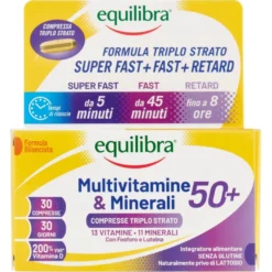Equilibra Multivitamine E Minerali 50+ 30 Compresse Triplo Strato