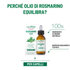 Equilibra Olio Rosmarino Capelli Rinforzante 100ml