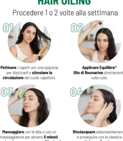 Equilibra Olio Rosmarino Capelli Rinforzante 100ml