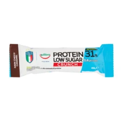 Equilibra Protein 31% Barretta Proteica Low Sugar Crunch Dark Choco Caramel 40g