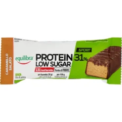 Equilibra Protein 31% Low Sugar Caramello Salato 1 Barretta Da 35g