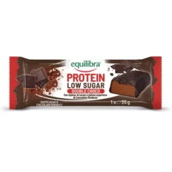 Equilibra Protein 31% Low Sugar Double Choco 1 Barretta