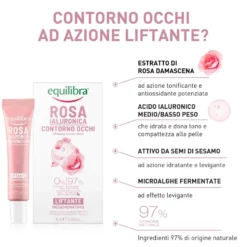 Equilibra Rosa Ialuronica Contorno Occhi Liftante 15ml