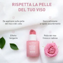 Equilibra Rosa Ialuronica Siero Viso Levigante 30ml