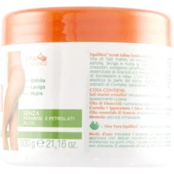Equilibra Scrub Salino Tonificante Energizzante 600g