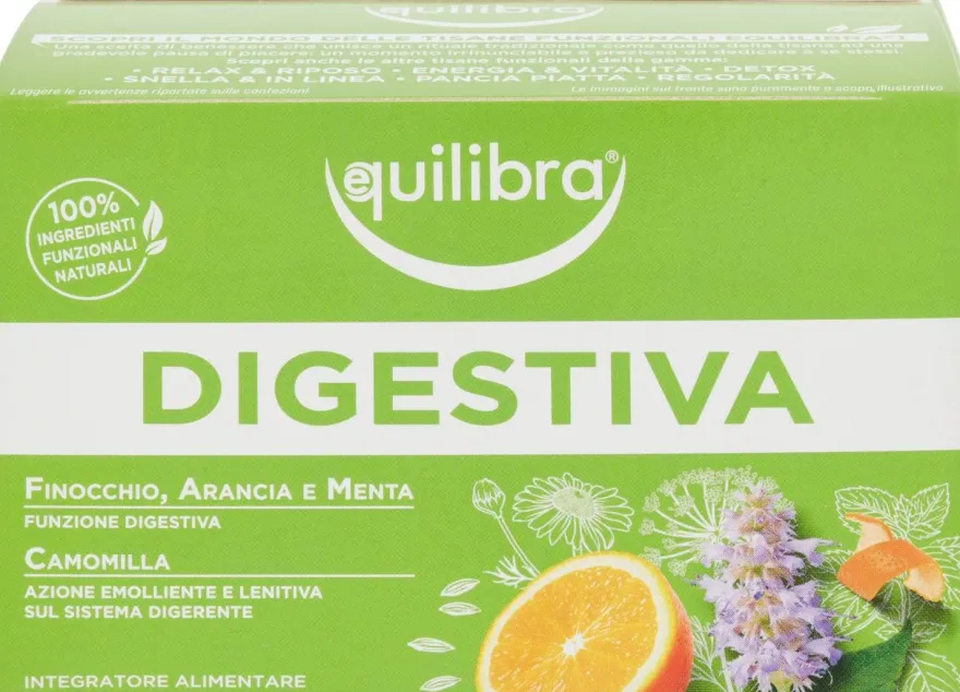 Equilibra Tisana Digestiva 15 Filtri
