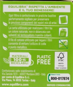 Equilibra Tisana Digestiva 15 Filtri