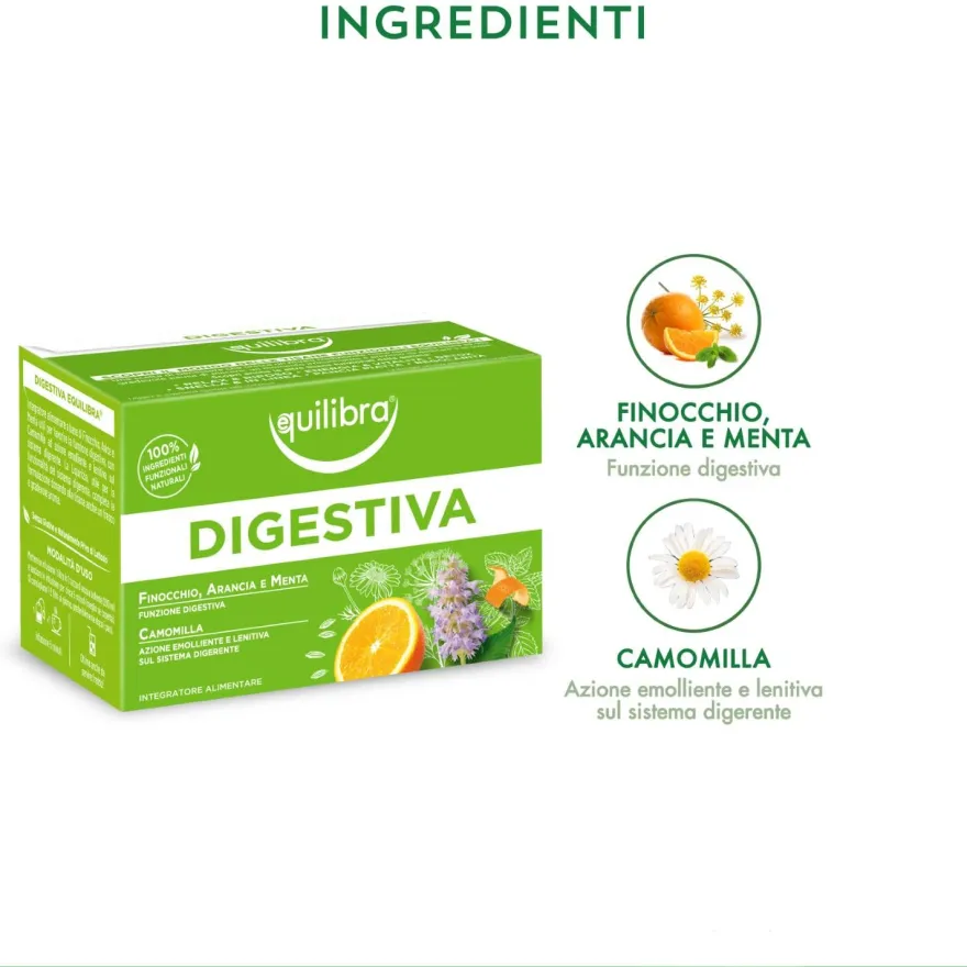 Equilibra Tisana Digestiva 15 Filtri