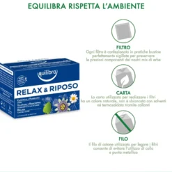 Equilibra Tisana Relax E Riposo 15 Filtri