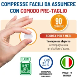 Equilibra Vitamina C 1000 Formula Retard Integratore 90 Compresse