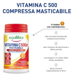 Equilibra Vitamina C 500mg 60 Compresse Masticabili