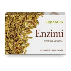 Erbamea Enzimi Integratore Intestino 24 Capsule Vegetali