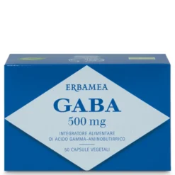 Erbamea Gaba 500mg Integratore Rilassante 50 Capsule Vegetali