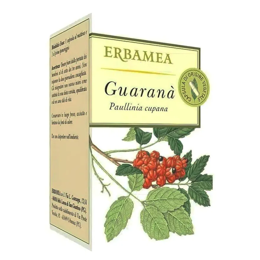 Erbamea Guaranà Integratore Tonico 50 Opercoli