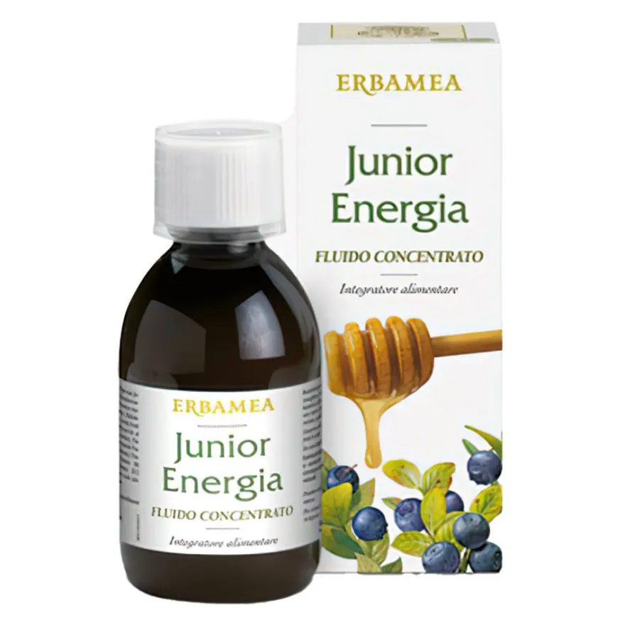 Erbamea Junior Energia Fluido Concentrato Integratore Stanchezza 200ml