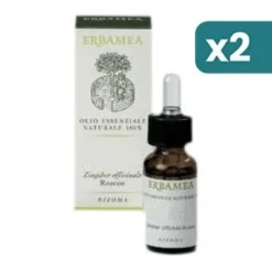Erbamea Olio Essenziale Tea Tree Oil 2 confezioni da 10ml