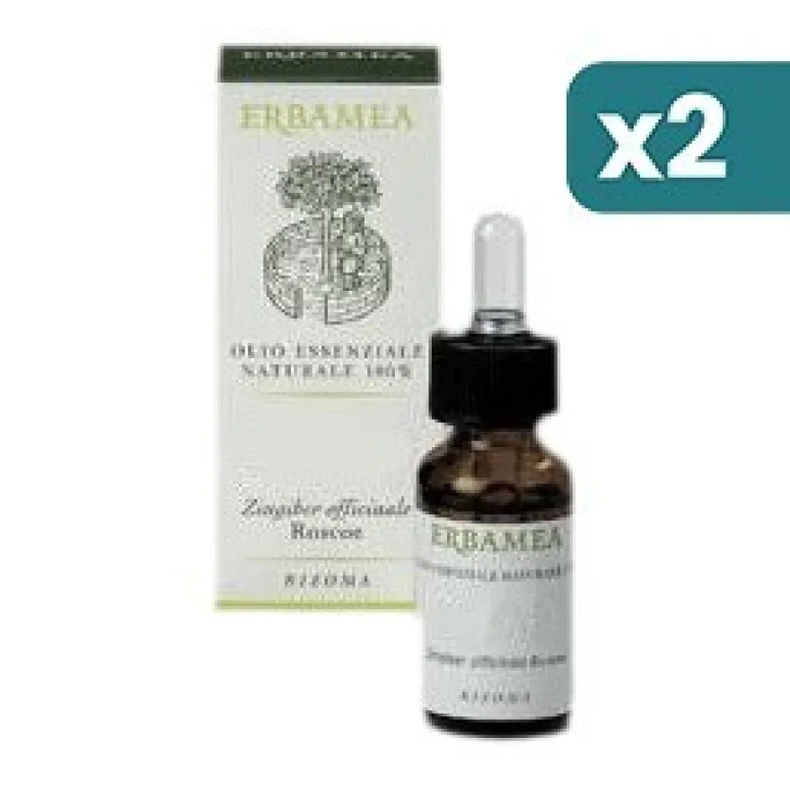 Erbamea Olio Essenziale Tea Tree Oil 2 confezioni da 10ml