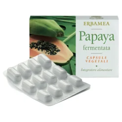 Erbamea Papaya Fermentata Integratore Multivitaminico 20 Capsule Vegetali