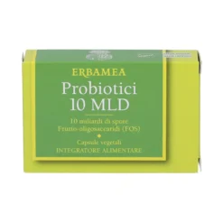Erbamea Probiotici 10 Mld 24 Capsule Vegetali