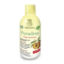 Erbamea Puradren Fluido Concentrato Con Edulcoranti Gusto Pesca 500ml