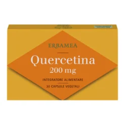Erbamea Quercetina 200mg Integratore Difese Immunitarie 30 Capsule